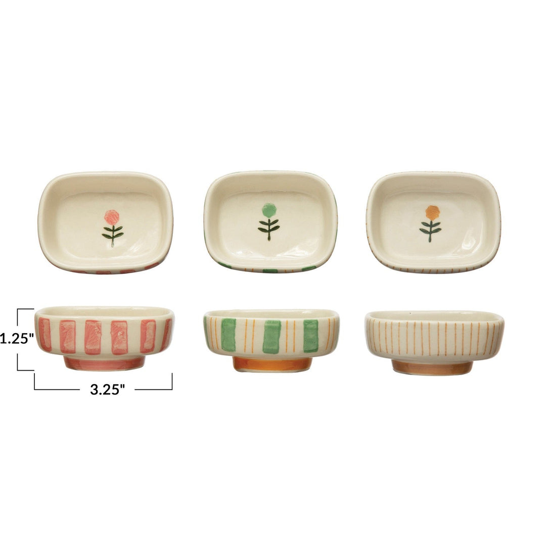 bowlHand-Painted Stoneware Dish